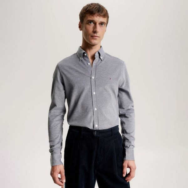 1985 Knitted Shirt - Navy Online