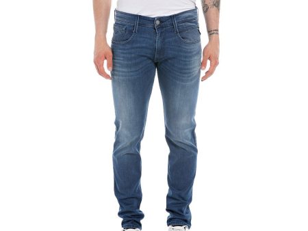 Anbass Slim Denim - Denim Medium Online Hot Sale