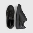 Basket Core Leather Sneaker - Black Supply