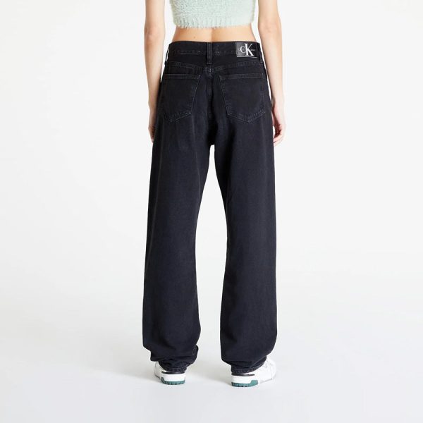 High Rise Straight Jeans - Denim Black Online Hot Sale