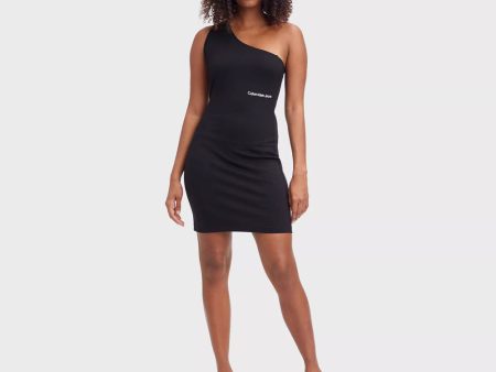 Back Asym Cut Out Milano Dress - Black Online Sale