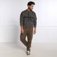 Stripe Loose Fit Sweatshirt  - Grey Sale