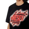 T-Just-E43 Mens T-Shirt - Black For Sale