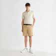 Twill Shorts  - Brown Online now