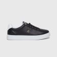 Essential Elevated Court Sneaker - Black Fashion