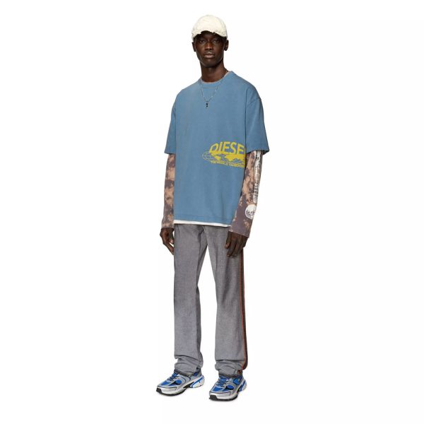 T-Wash-L5 T-Shirts - Light Blue on Sale