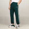 Tape Monotype Sweatpants - Dark Green Sale