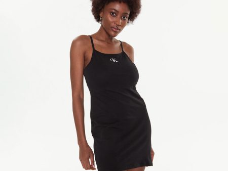 Casual Dress - Black For Discount