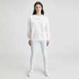 Diffused Graphic Sweater - White Discount