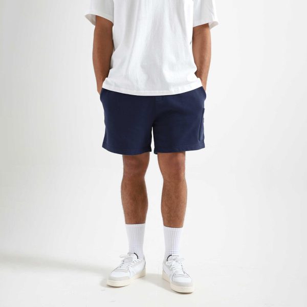 Badge Cargo Short - Navy Cheap