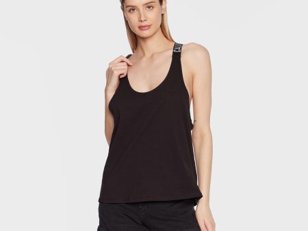 Beach Tank Top - Black Fashion