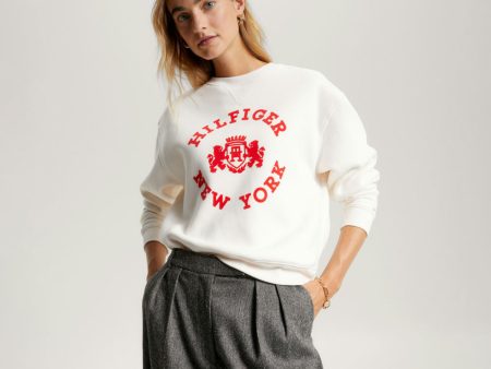 Varsity Flock Sweatshirt - Off White Fashion