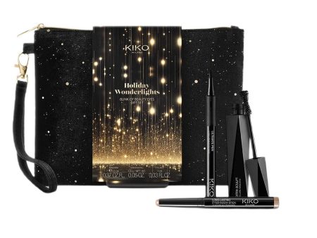 Holiday Wonderlights Blink Of Beauty Eyes Gift Set zestaw cień do powiek w sztyfcie 03 1.6g + tusz do rzęs zwiększający objętość 11ml + eyeliner w pisaku 01 1ml Cheap