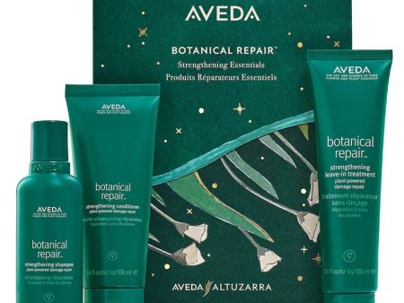 Botanical Repair zestaw wzmacniający szampon do włosów 100ml + wzmacniająca odżywka do włosów 100ml + wzmacniająca kuracja do włosów bez spłukiwania 100ml Fashion