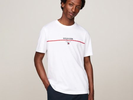 Stripe T-Shirt - White For Discount