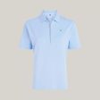 Zip Placket Golfer - Blue Discount