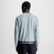 Textured Twill Sweatshirt - Teal Supply