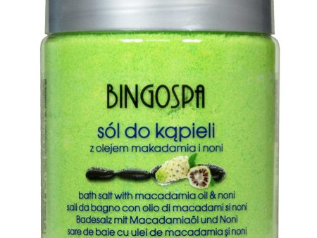 Sól do kąpieli Olej Makadamia i Noni 580g For Discount