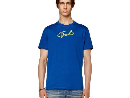 T-Diegor-L11 T-Shirt - Blue For Cheap