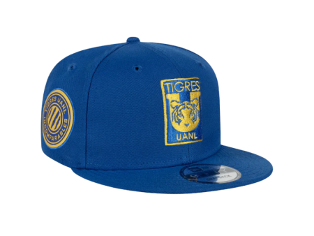 GORRA TIGRES NEW ERA BLUE BIG LOGO UNITALLA on Sale