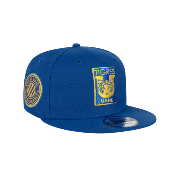 GORRA TIGRES NEW ERA BLUE BIG LOGO UNITALLA on Sale