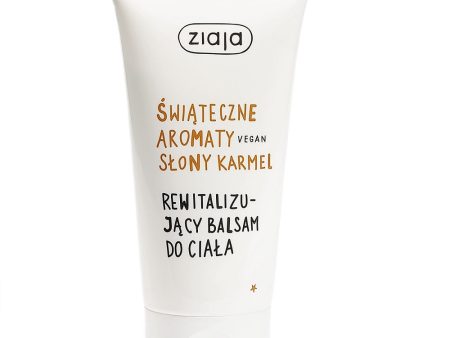 Świąteczne Aromaty rewitalizujący balsam do ciała Słony Karmel 160ml Hot on Sale