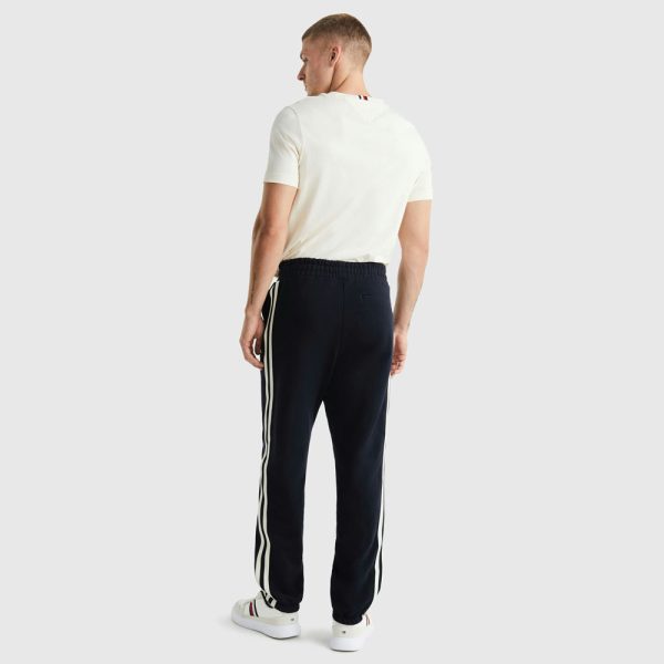 Tape Monotype Sweatpants - Navy Cheap