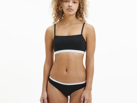 2 Pack Unlined Bralette - Black Supply