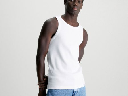 Woven Tank Top - White For Cheap