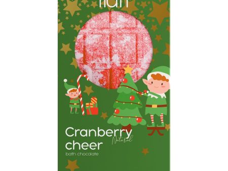 Bath Chocolate czekolada do kąpieli Cranberry Cheer 160g Hot on Sale