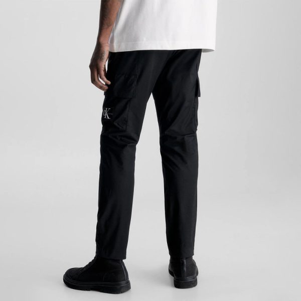 Skinny Washed Cargo Pant - Black For Cheap