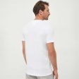 Stripe Monotype T-Shirt - White For Cheap