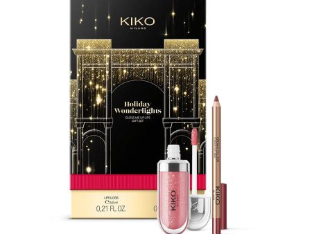 Holiday Wonderlights Gloss Me Up Lips Gift Set zestaw upominkowy do makijażu ust 01 Refined Mauve Hot on Sale