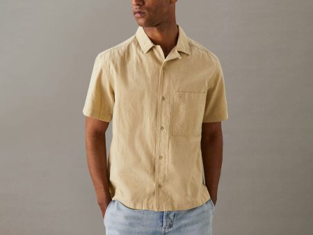 Textured Shirt - Khaki Fashion