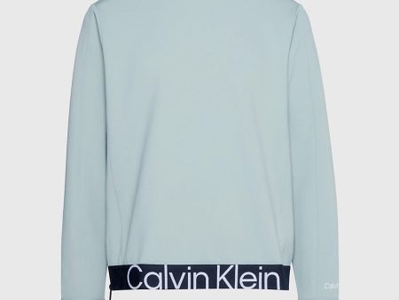 Textured Twill Sweatshirt - Teal Supply