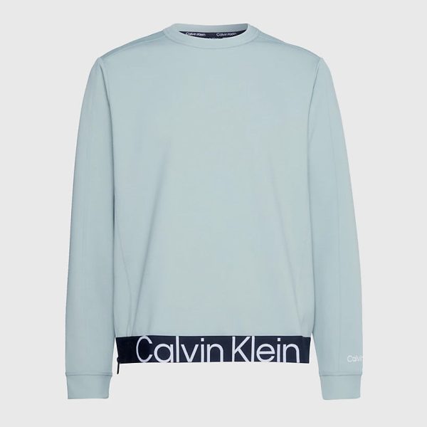 Textured Twill Sweatshirt - Teal Supply