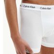 3 Pack Cotton Stretch Trunks - White Online now