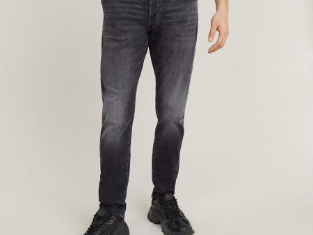 3301 Slim Denim - Denim Black D2574239 Supply