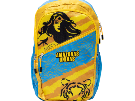 MOCHILA WONDER WOMAN X TIGRES AMARILLA Online