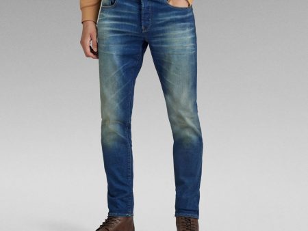 3301 Slim Denim - Denim Medium Hot on Sale