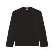 T-Crane-Long Sleeve T-Shirt - Black Fashion