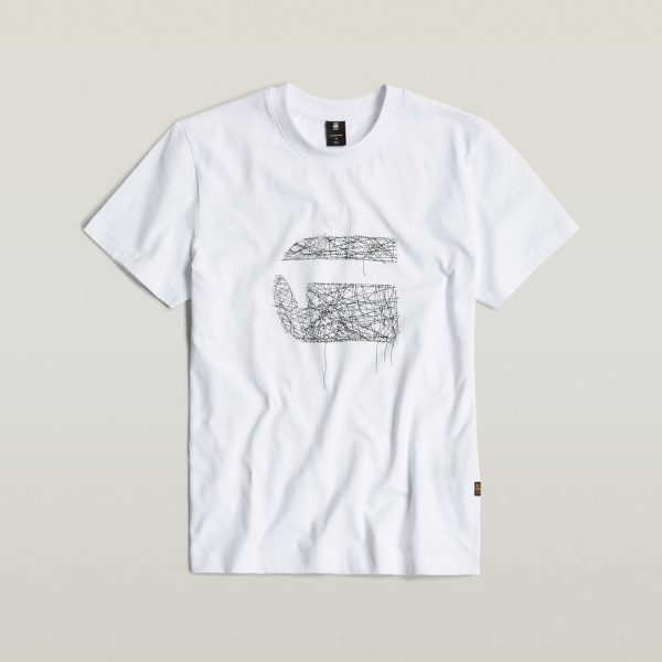 Stitch Burger T-Shirt - White Discount