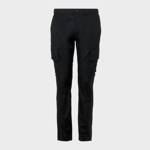 Skinny Washed Cargo Pant - Black For Cheap