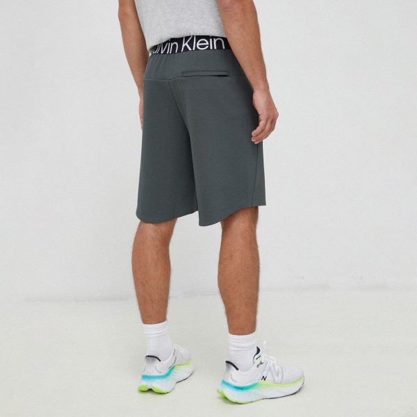 Textured Gym Shorts - Teal Online Hot Sale