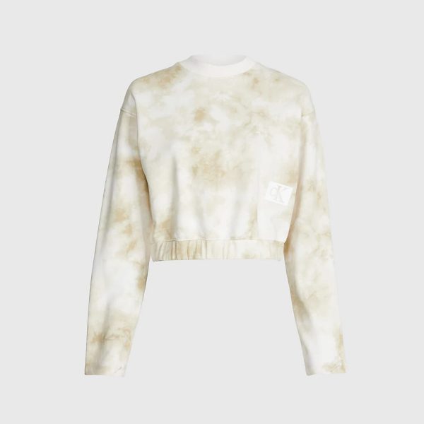 Tie Dye All Over Print Sweatshirt - Print Cheap