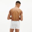 3 Pack Cotton Stretch Trunks - White Online now