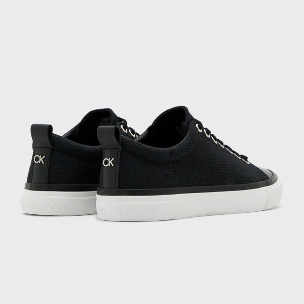 Vulcanized Lace Up-Mono Sneaker - Black Discount