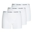 3 Pack Cotton Stretch Trunks - White Online now