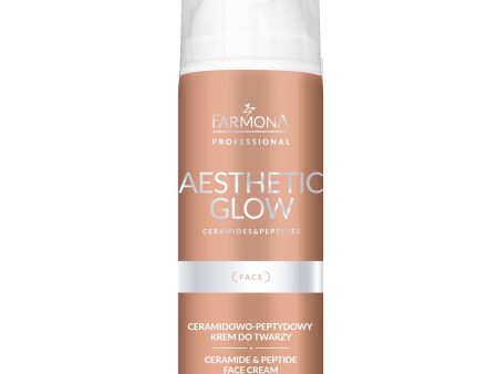 Aesthetic Glow ceramidowo-peptydowy krem do twarzy 150ml For Cheap