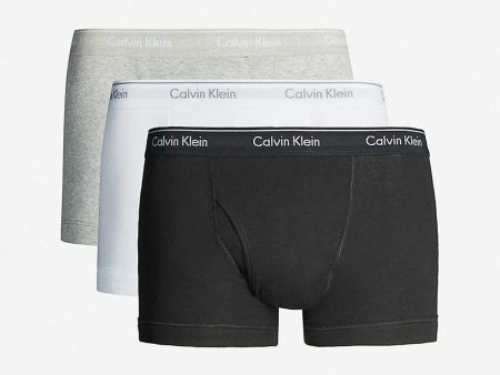 3 Pack Men s Trunks - Black Multi Discount